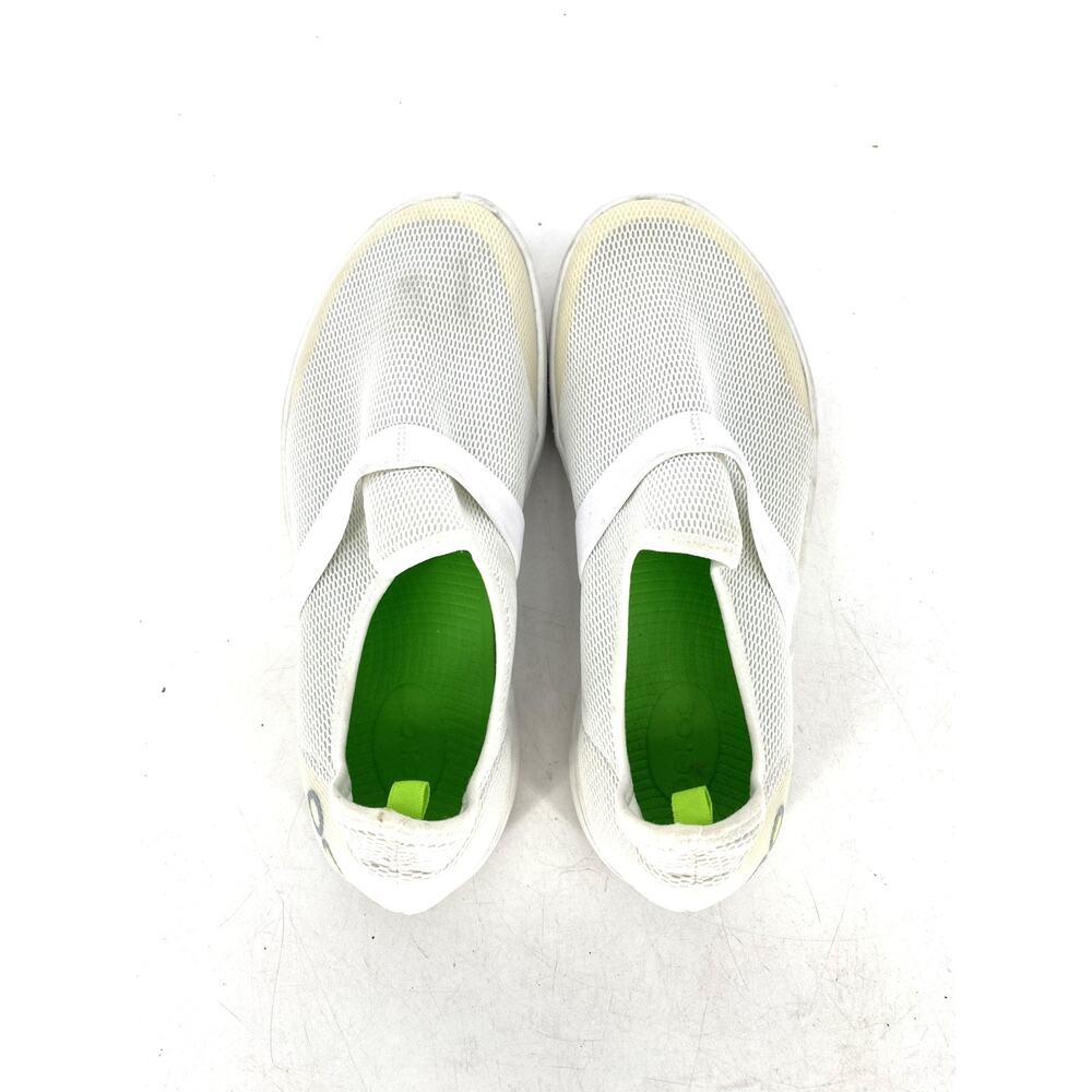 OOFOS OOMG Low Mesh Recovery Shoes White Womens 9.5 Comfort Walking Sneaker - Picture 5 of 11